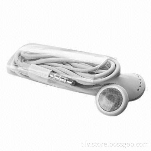 Stylish Earphone for iPhone 4/4s in white